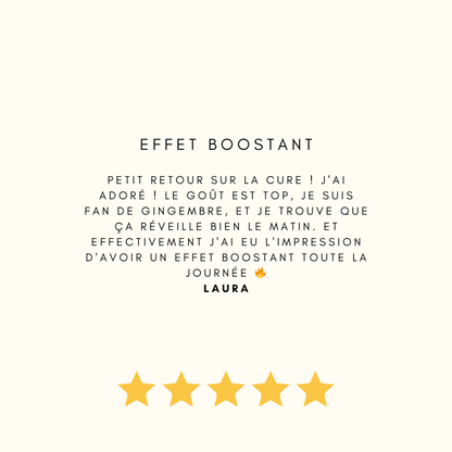 Ginger Boost Bio - Concentré au Gingembre