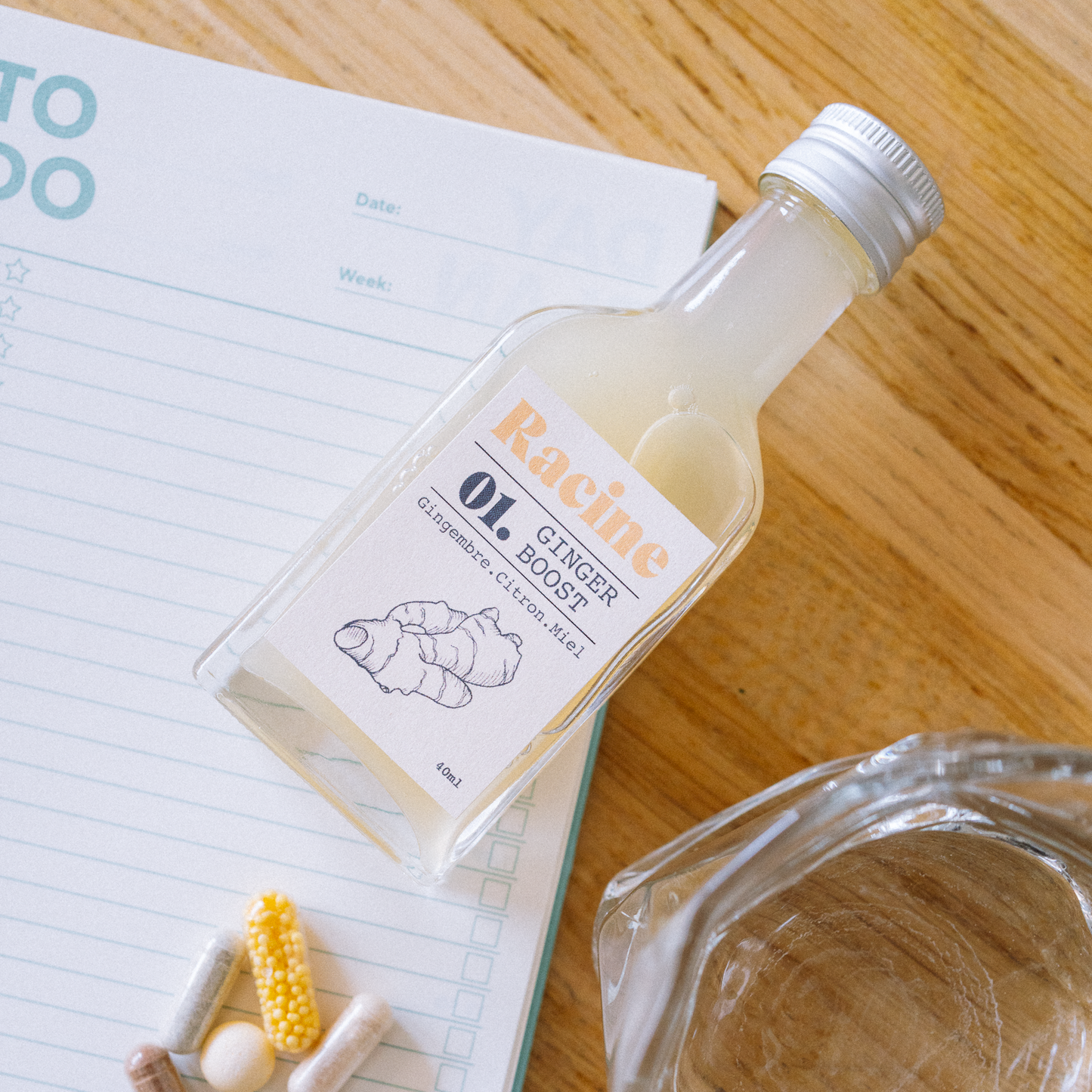 Ginger Boost Bio - Les shots de vitalité au gingembre